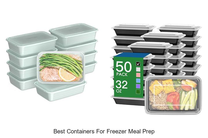 best containers for freezer meal prep