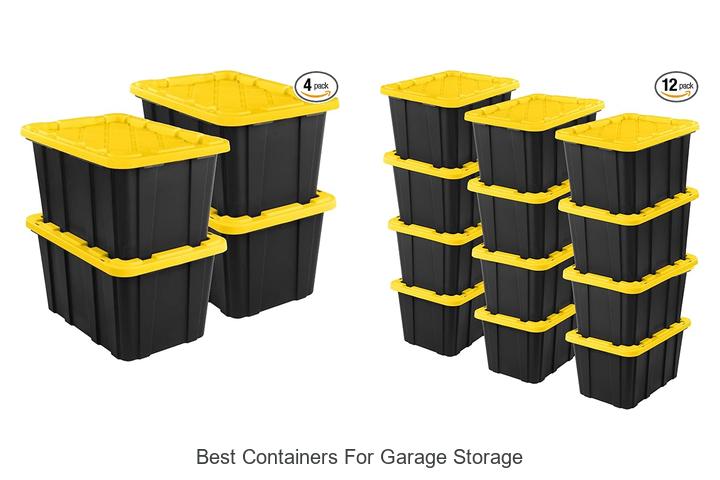 best containers for garage storage