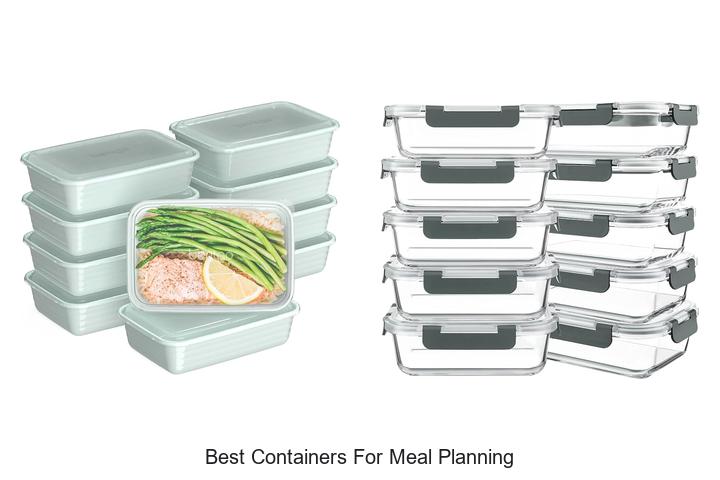 best containers for meal planning