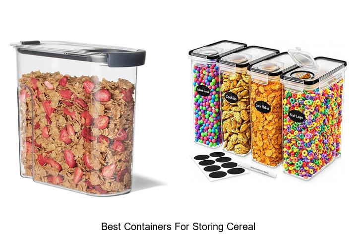 best containers for storing cereal