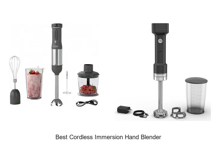 best cordless immersion hand blender