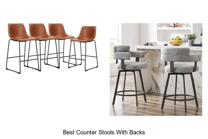 best counter stools with backs