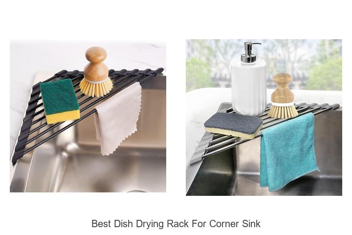 best dish drying rack for corner sink