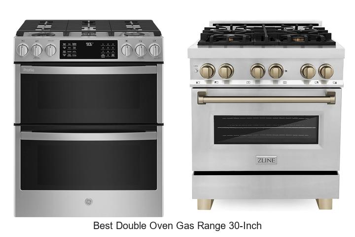 best double oven gas range 30 inch