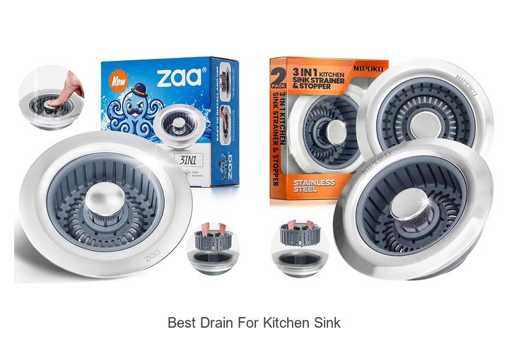 best drain for kitchen sink