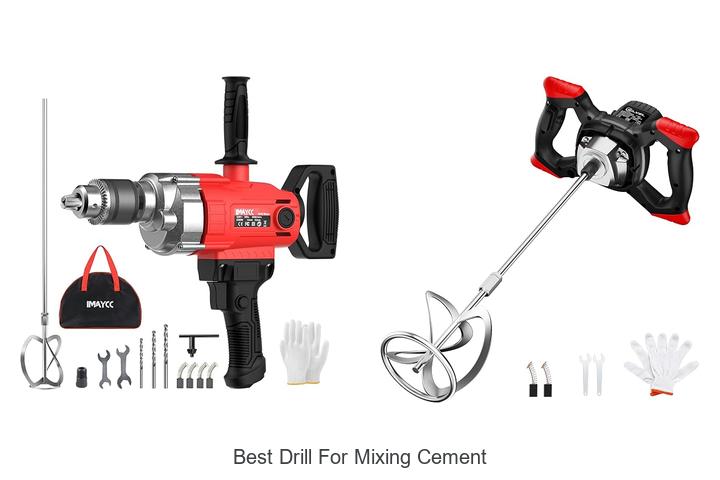 best drill for mixing cement