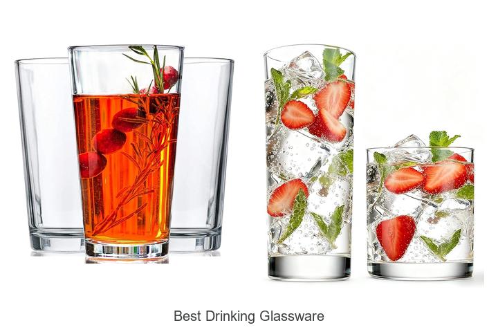 best drinking glassware