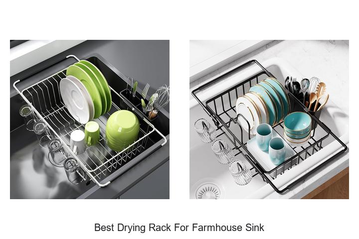 best drying rack for farmhouse sink