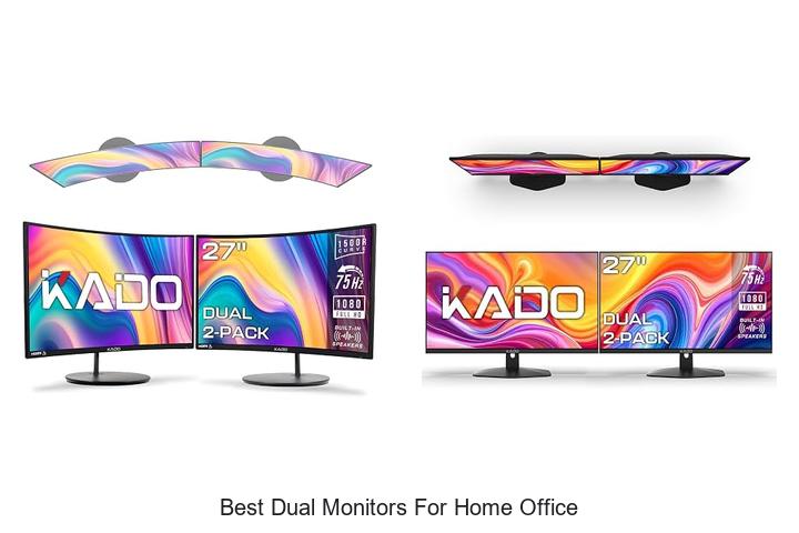 best dual monitors for home office