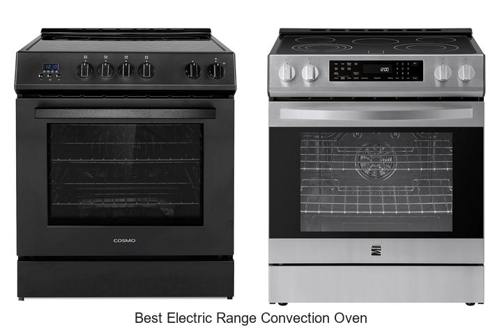 best electric range convection oven