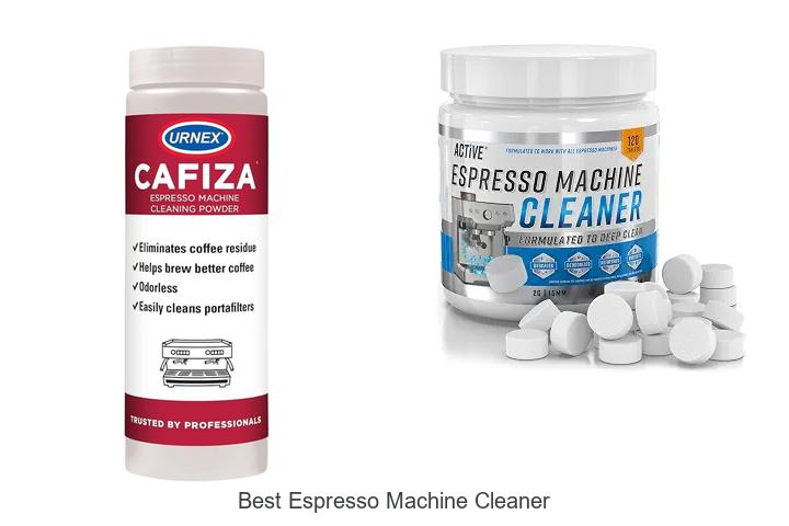 best espresso machine cleaner