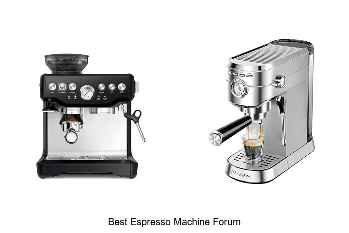 best espresso machine forum