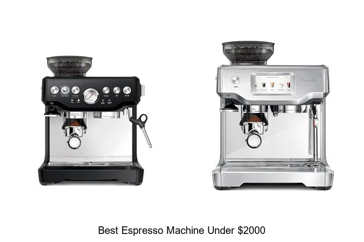 best espresso machine under 2000