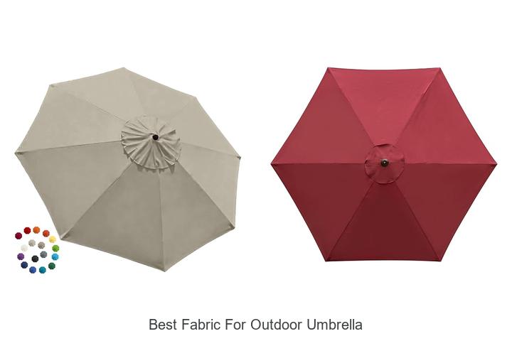 best fabric for outdoor umbrella