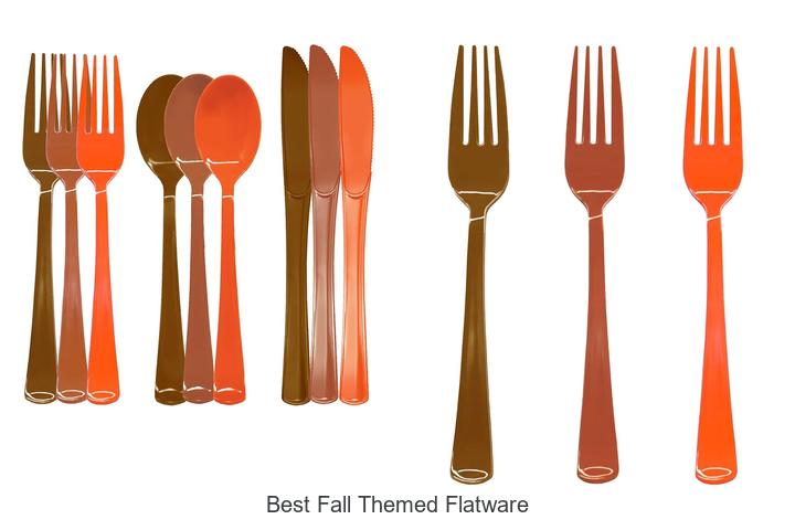 best fall themed flatware