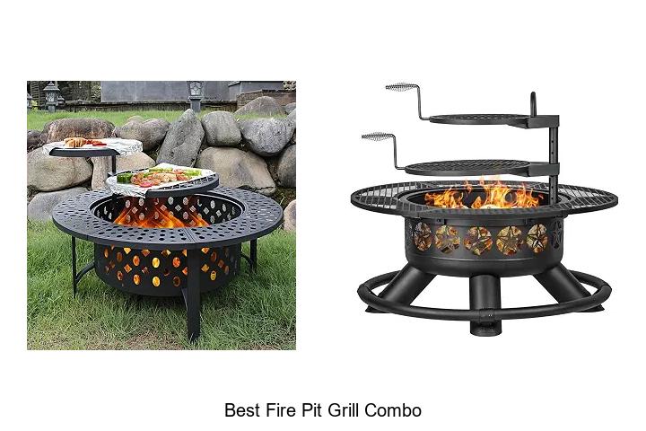 best fire pit grill combo