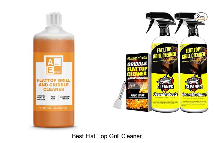 best flat top grill cleaner