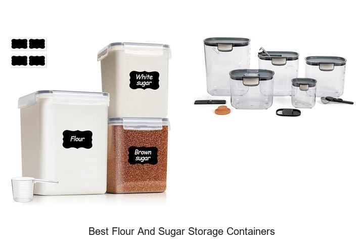 best flour and sugar storage containers