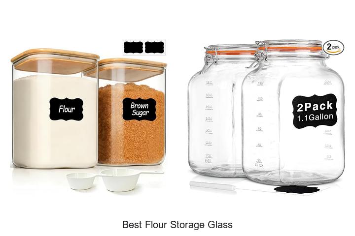 best flour storage glass
