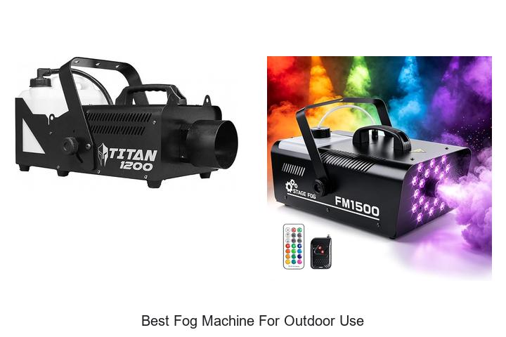 best fog machine for outdoor use