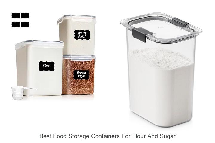 best food storage containers for flour and sugar