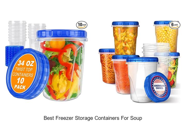 best freezer storage containers for soup