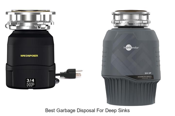 best garbage disposal for deep sinks