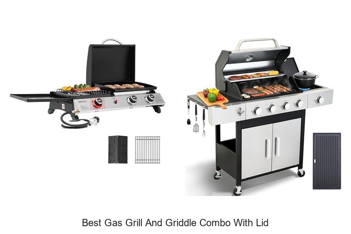 best gas grill and griddle combo with lid