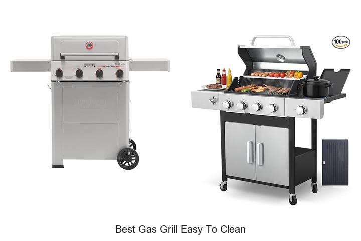 best gas grill easy to clean