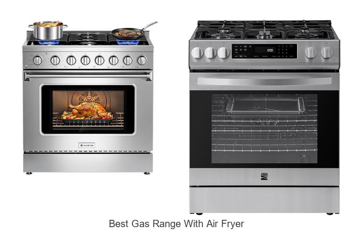 best gas range with air fryer