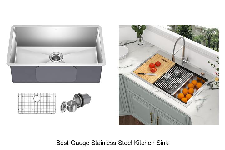 best gauge stainless steel kitchen sink