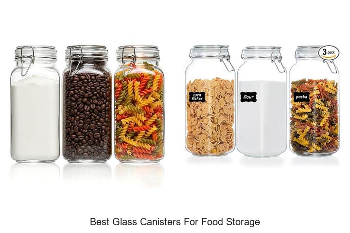 best glass canisters for food storage