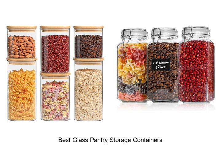best glass pantry storage containers