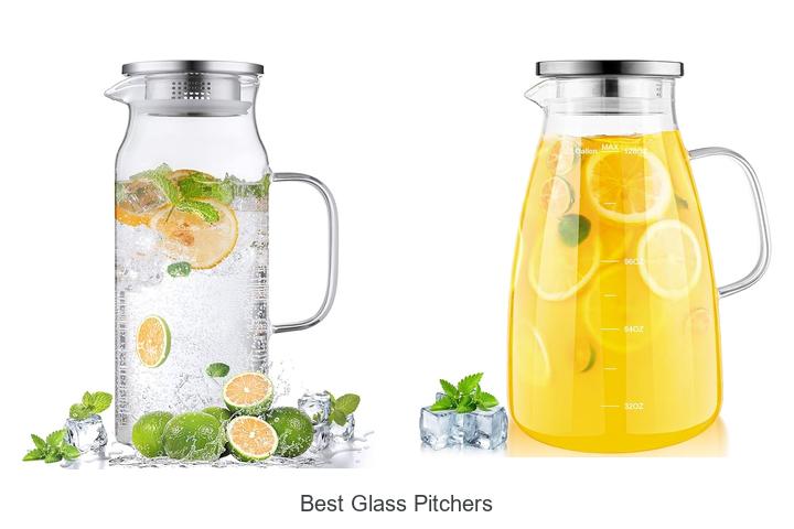 best glass pitchers