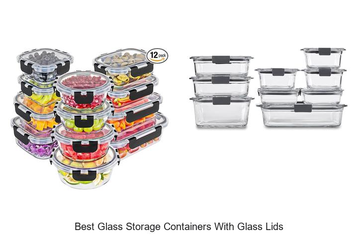 best glass storage containers with glass lids