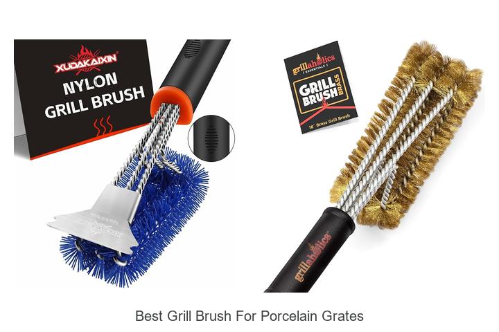 best grill brush for porcelain grates