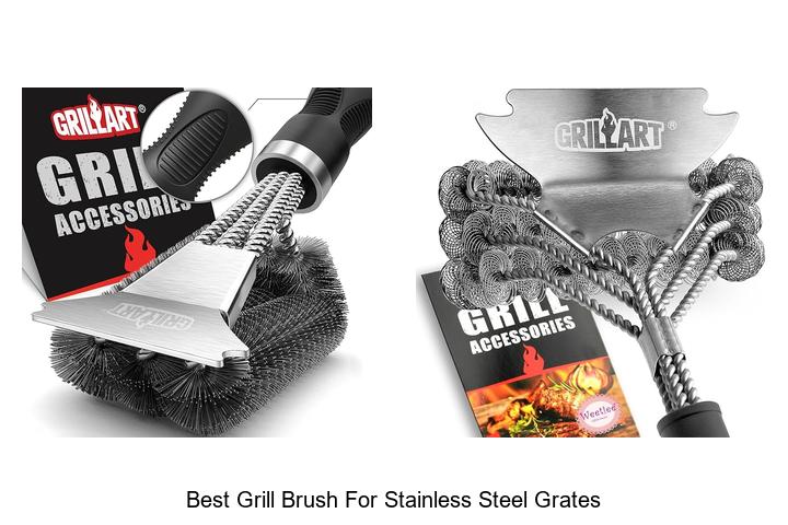 best grill brush for stainless steel grates