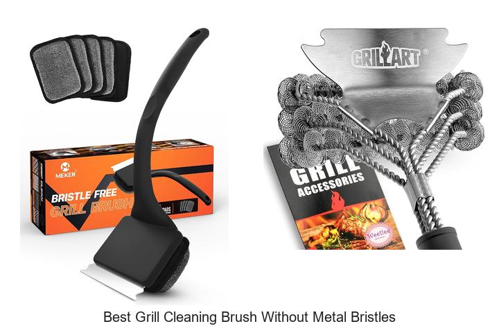 best grill cleaning brush without metal bristles