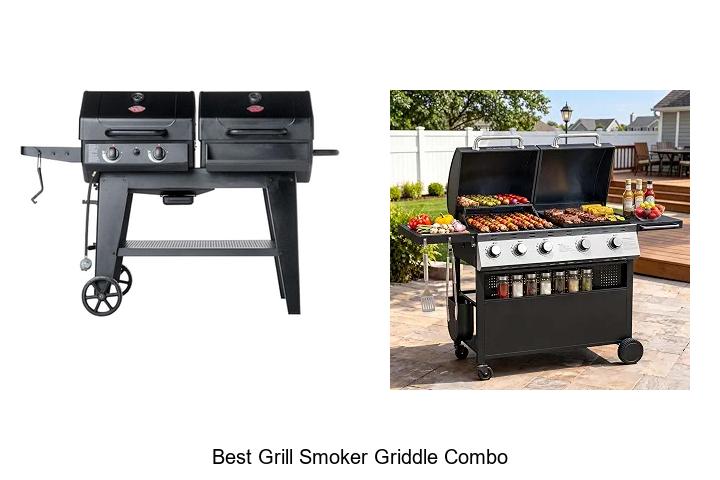 best grill smoker griddle combo