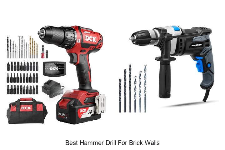 best hammer drill for brick walls
