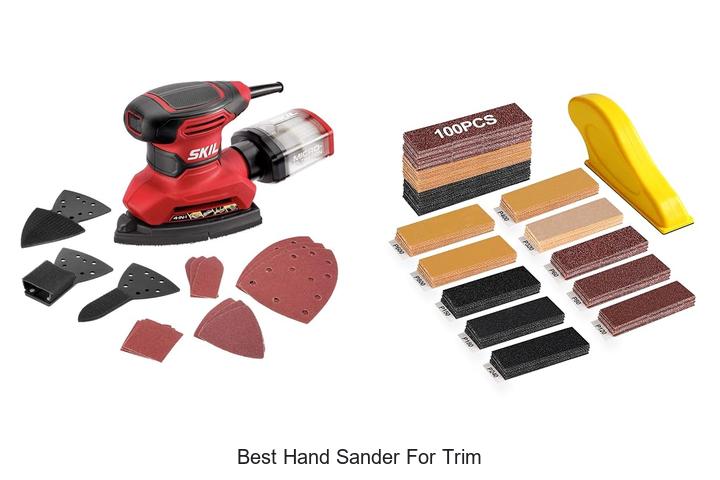 best hand sander for trim