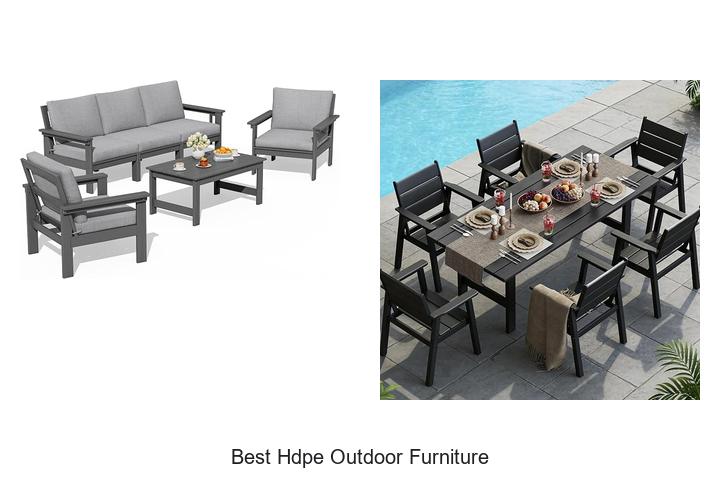best hdpe outdoor furniture