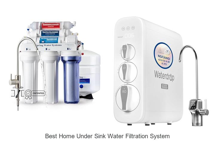 best home under sink water filtration system