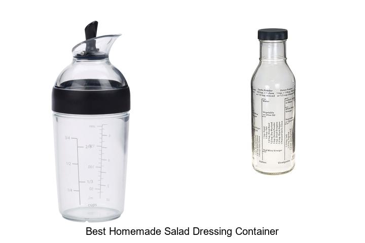 best homemade salad dressing container