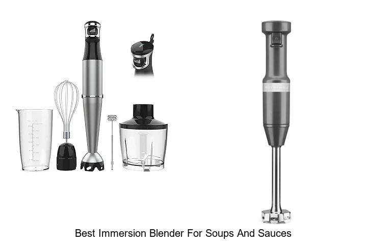 best immersion blender for soups and sauces