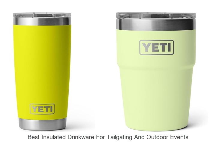 best insulated drinkware for tailgating and outdoor events