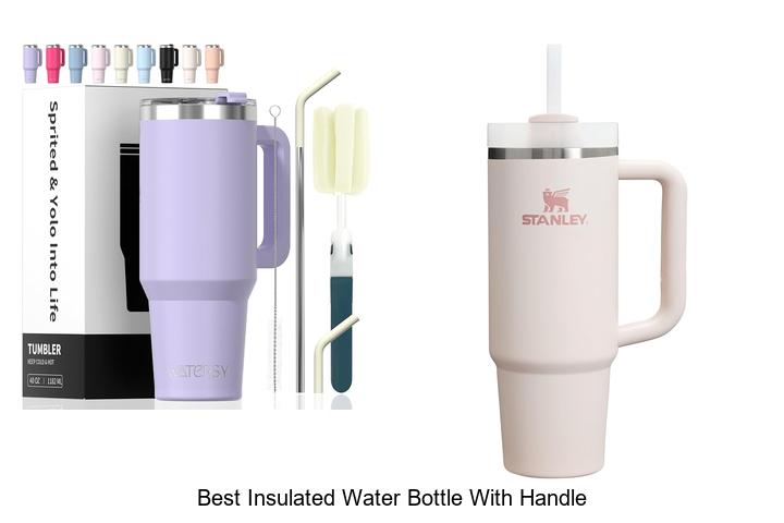 best insulated water bottle with handle