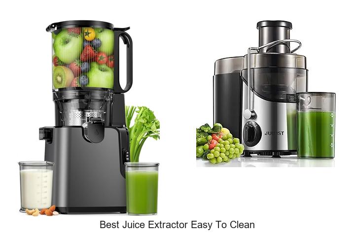 best juice extractor easy to clean