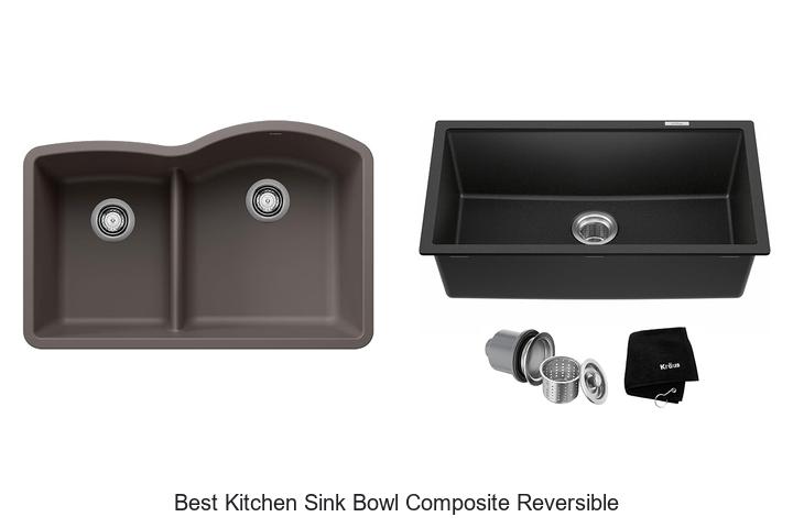best kitchen sink bowl composite reversible