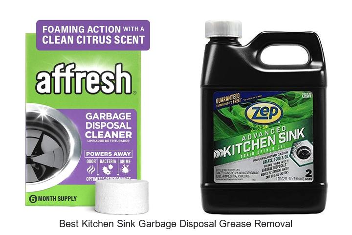 best kitchen sink garbage disposal grease removal